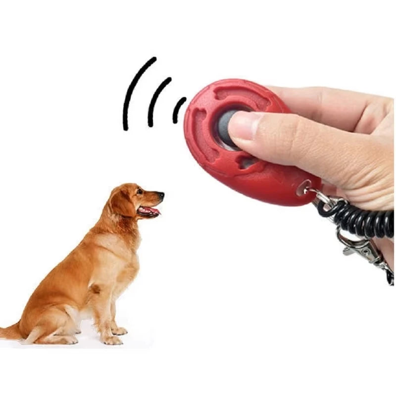 Clicker de dressage pour chien avec dragonne