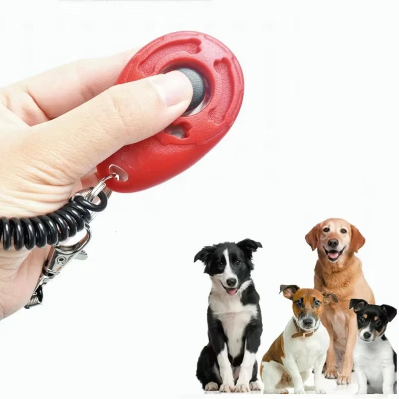 Clicker de dressage pour chien avec dragonne