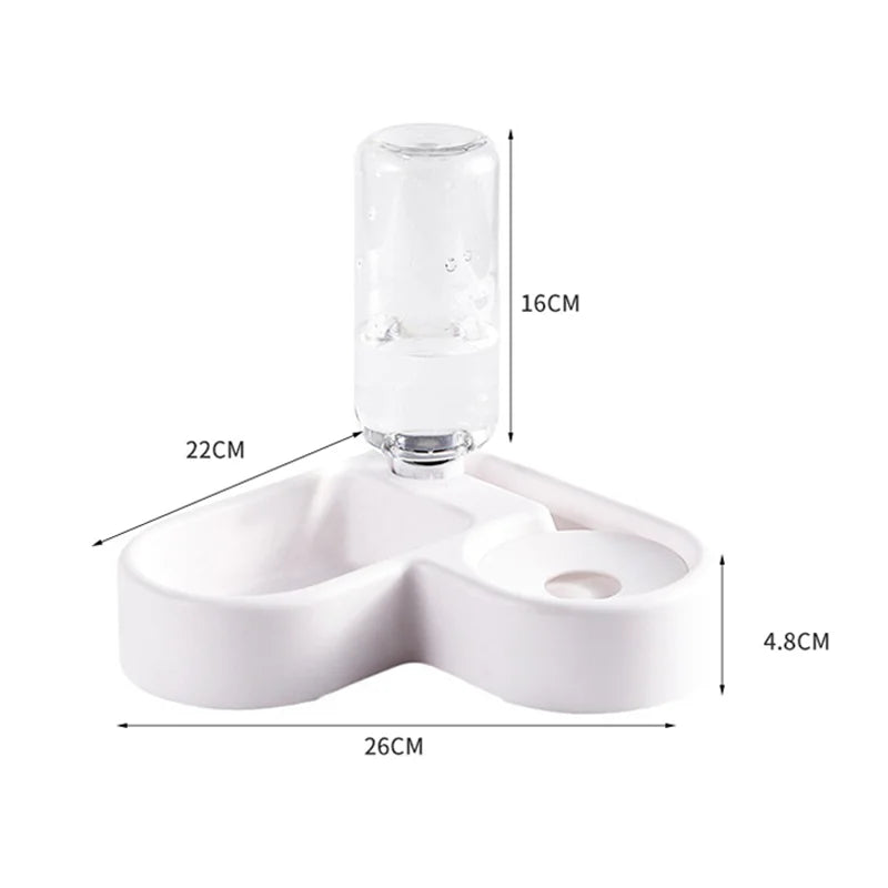 Dual-Use Dog Feeding Bowl
