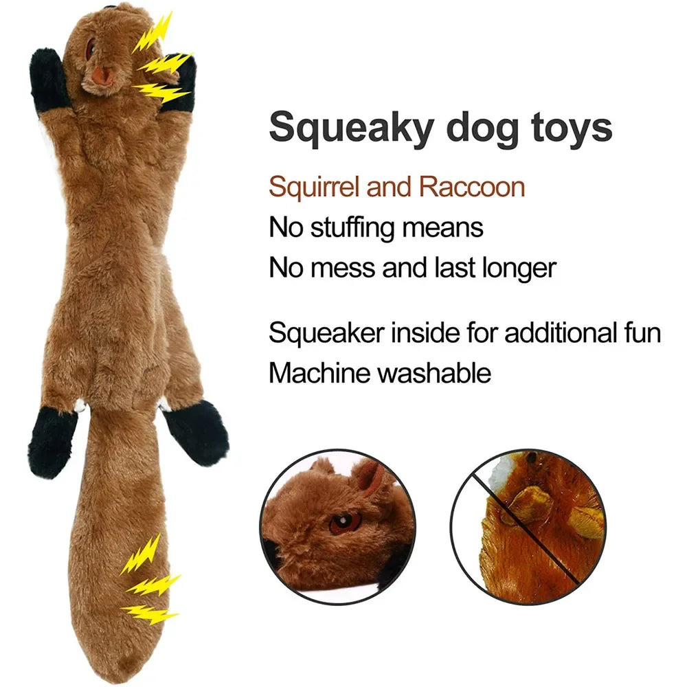 Squeaker Dog Toy Without Stuffing