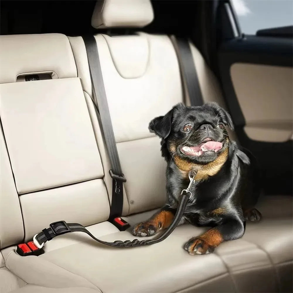 Reflective Adjustable Dog Seat Belt