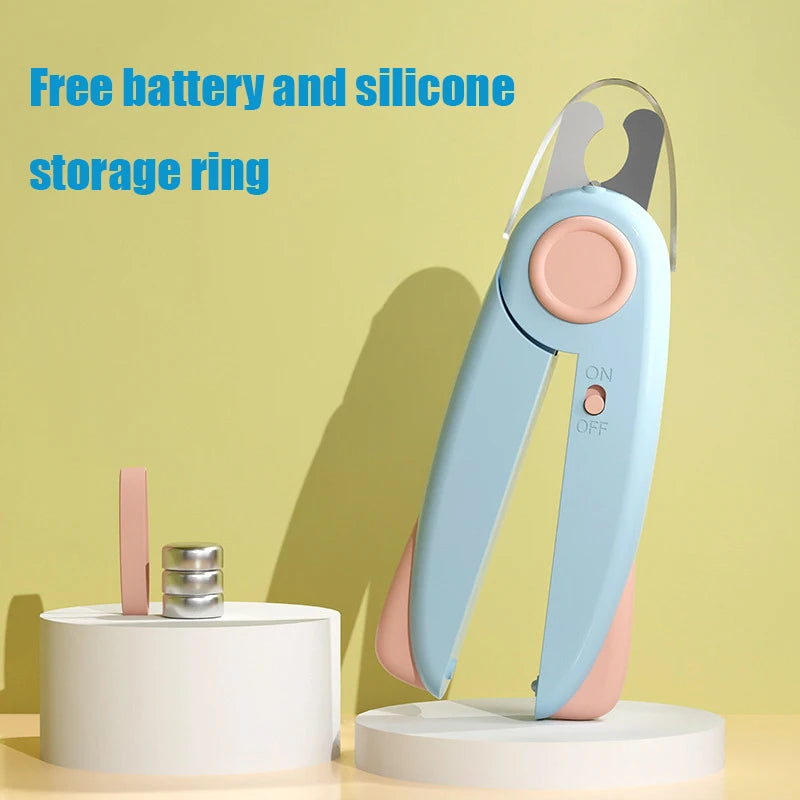 Coupe-ongles LED pour chiens pour une coupe en toute sécurité 