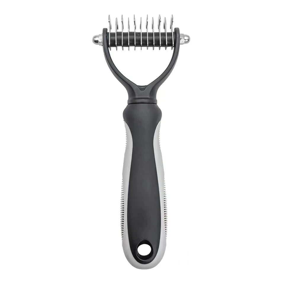 Dog Deshedding & Knot-Cutting Grooming Brush
