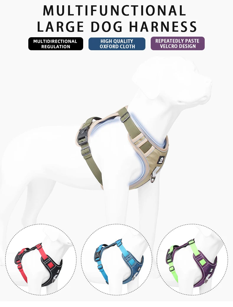 Reflective Oxford Dog Harness