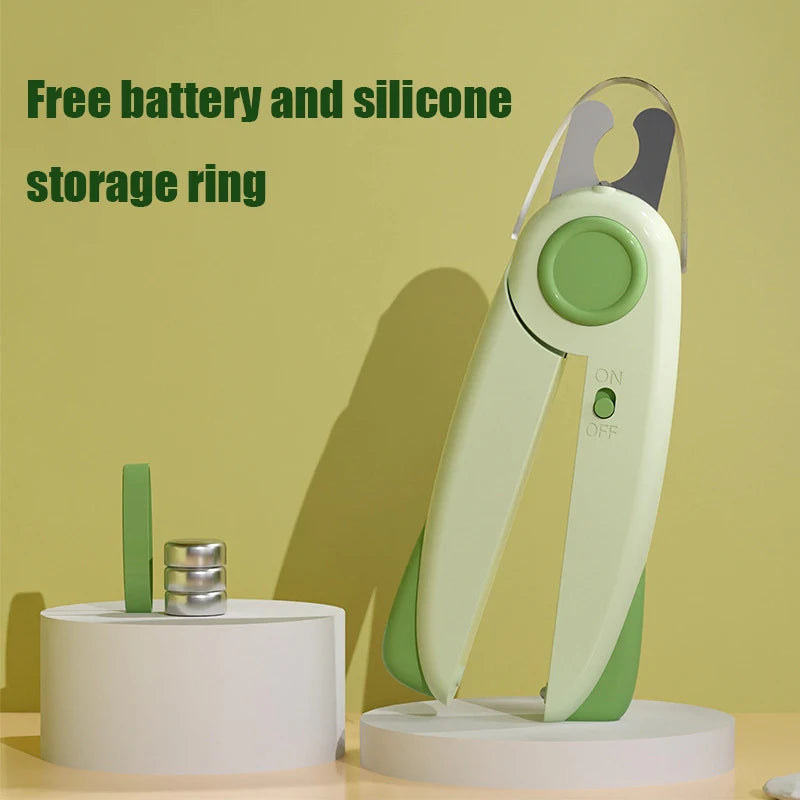 Coupe-ongles LED pour chiens pour une coupe en toute sécurité 