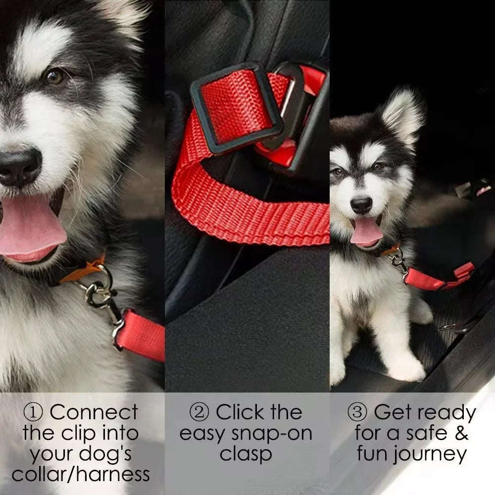 Adjustable Dog Car Seat Belt