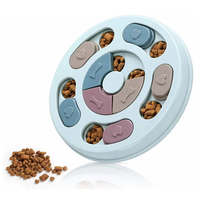 Interactive Slow-Feeding Dog Puzzle Bowl