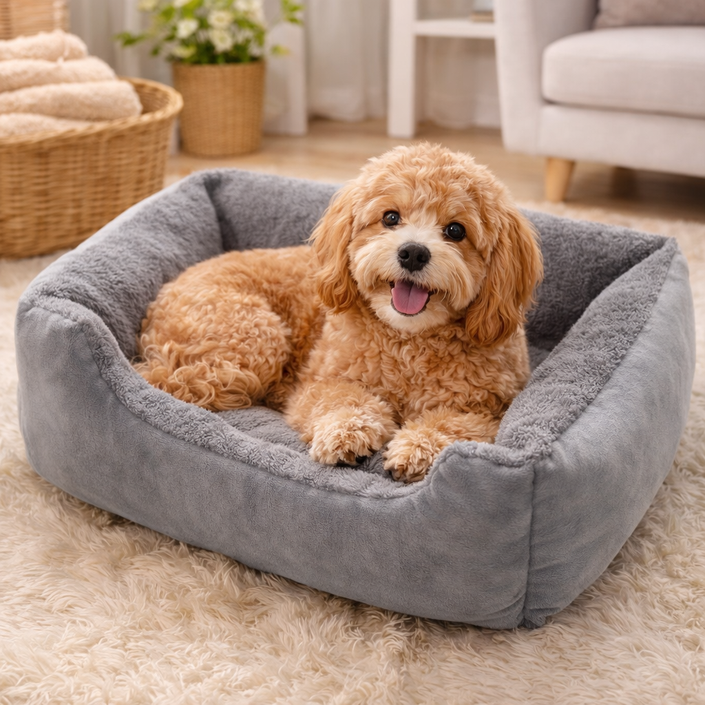 Winter Warm Dog Bed