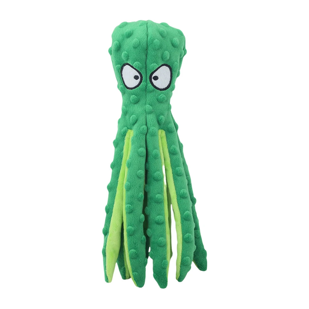 Octopus Squeaker Dog Toy