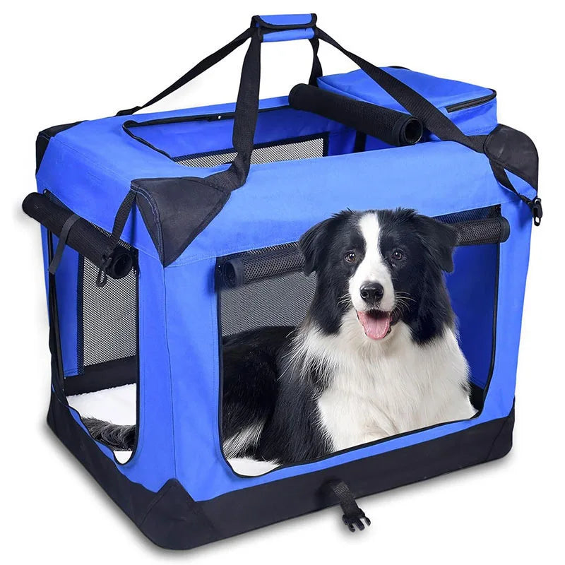 Soft Folding Dog Travel Crate