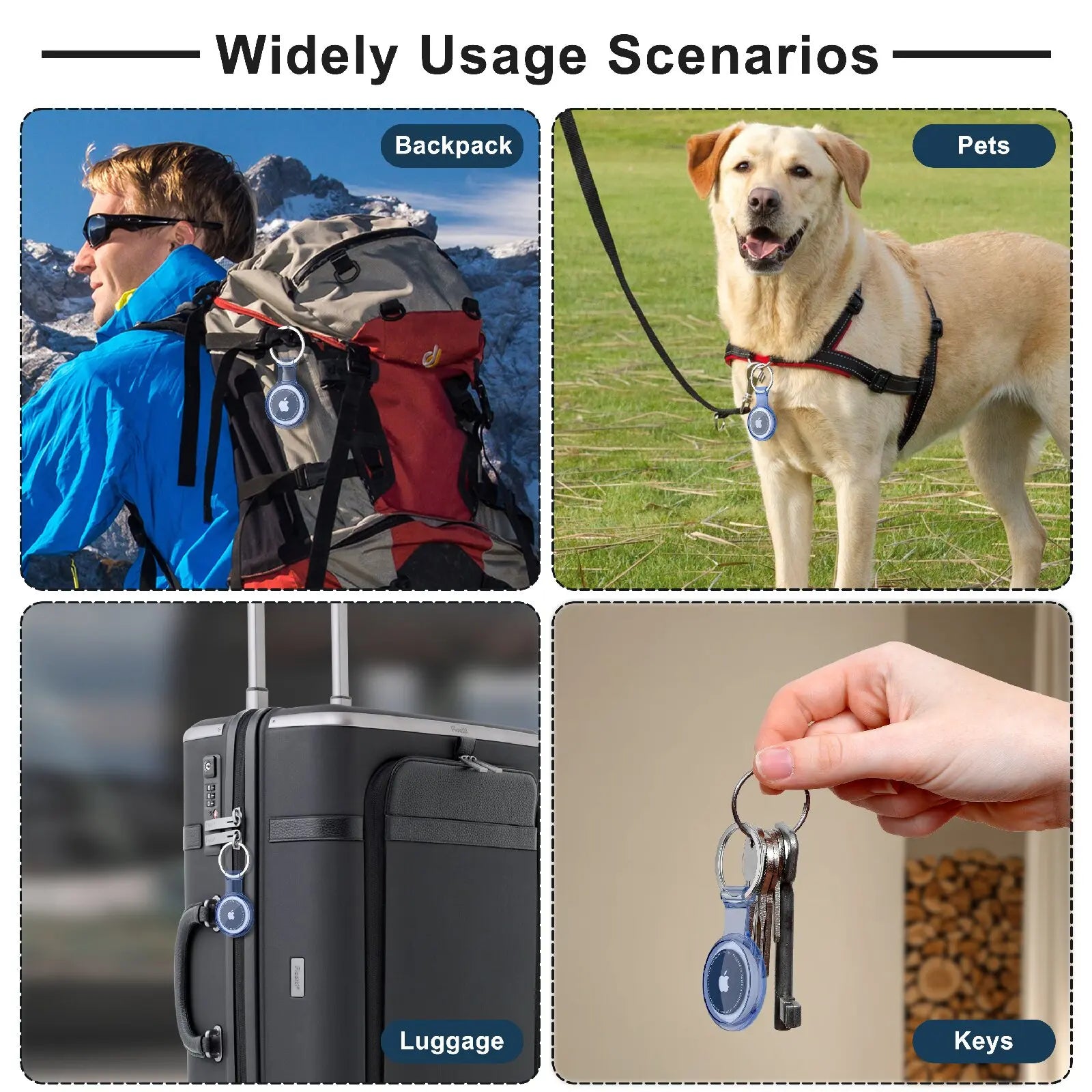 Airtag Holder for Dog Collars