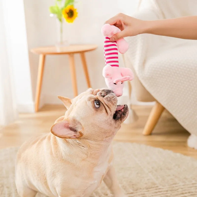 Goose Squeaky Dog Toy