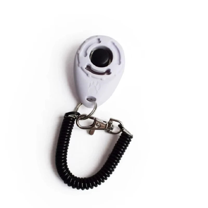 Clicker de dressage pour chien avec dragonne
