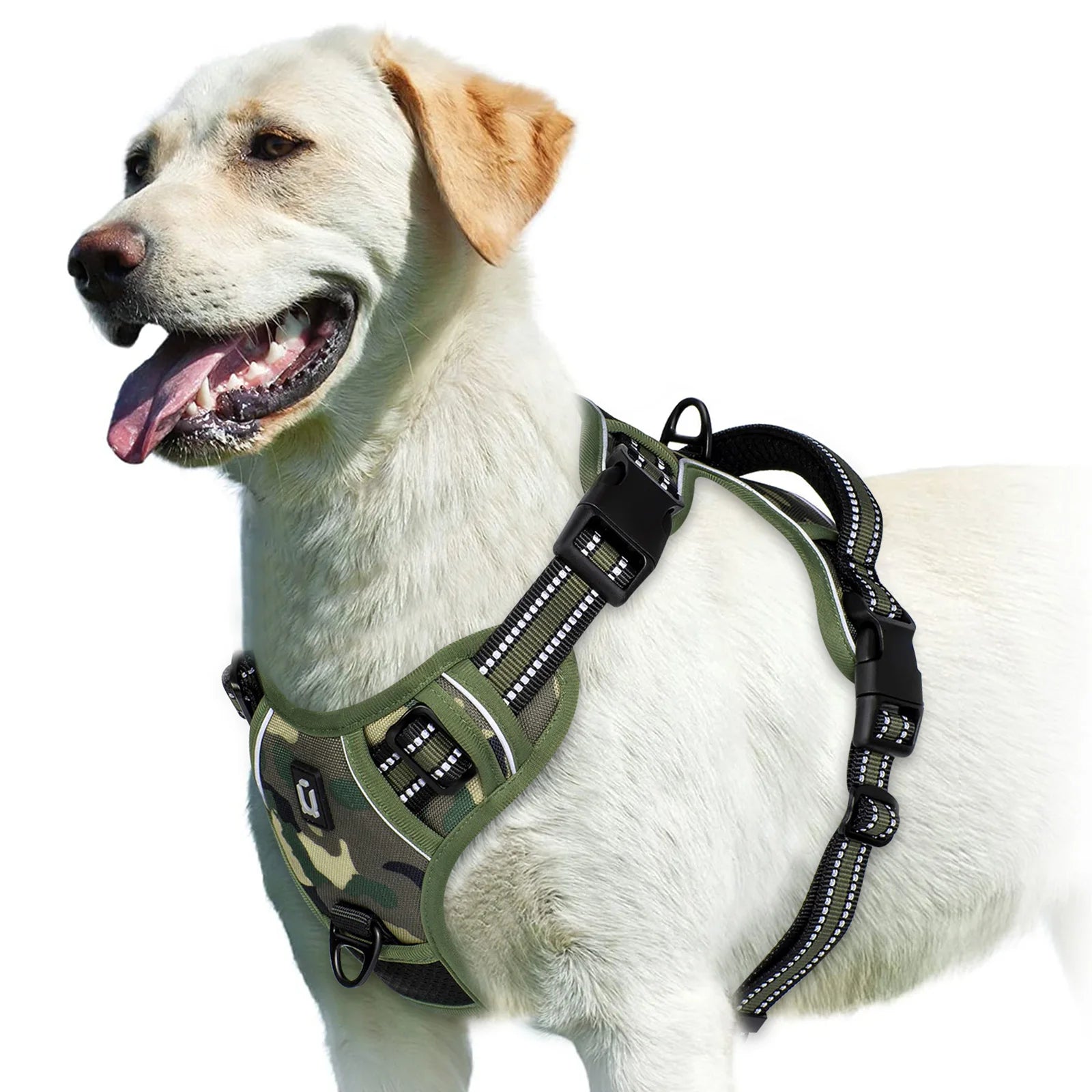 No-Pull Adjustable Dog Harness with Handle