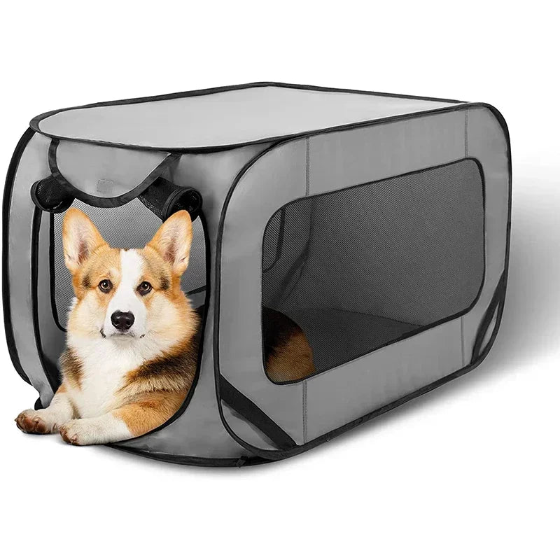 Portable Pop-Up Dog Crate