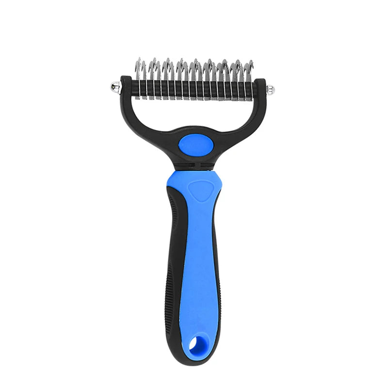 Dog Deshedding & Knot-Cutting Grooming Brush