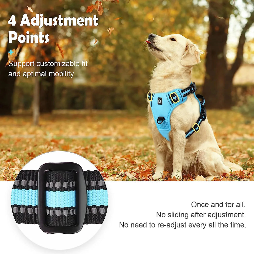 No-Pull Adjustable Dog Harness with Handle